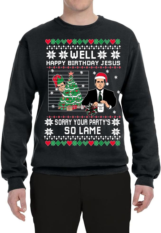 Well Happy Birthday Jesus Funny Quote The Office