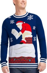 Santa Pooping Ugly Christmas Sweater