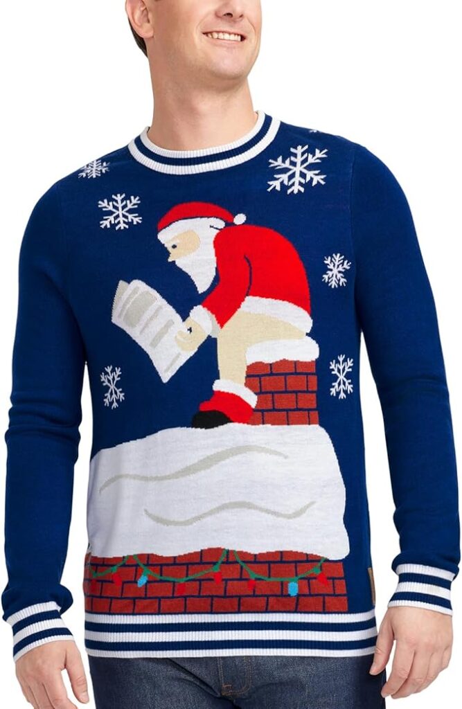 Santa Pooping Ugly Christmas Sweater
