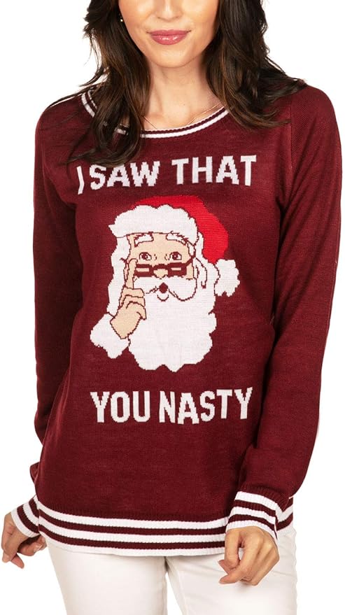 Party Santa Ugly Women Christmas Sweater