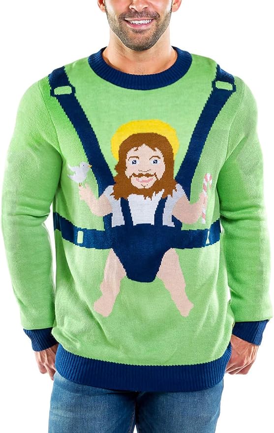 Sweet Baby Jesus Ugly Christmas Sweater
