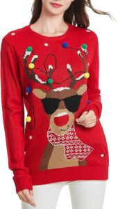 Women’s Christmas Reindeer Sweater