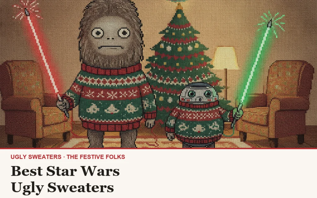 Best Star Wars Ugly Sweaters