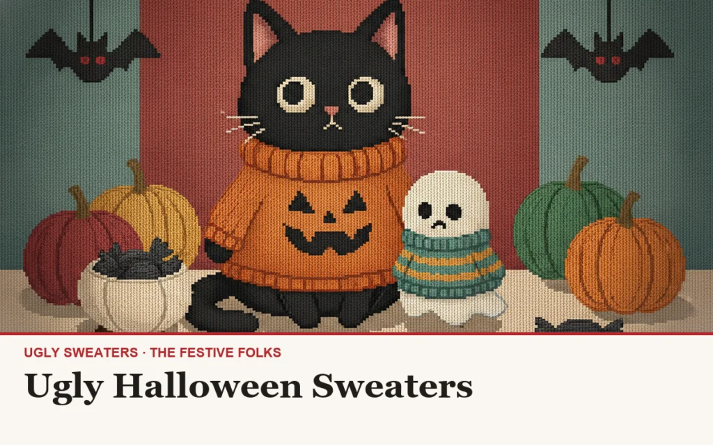 Ugly Halloween Sweaters