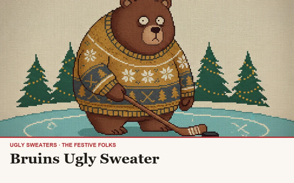 Bruins Ugly Sweater