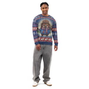 Buffalo Fan Ugly Christmas Sweatshirt