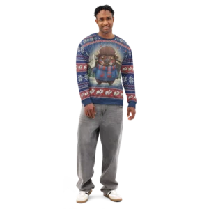 Buffalo Fan Ugly Christmas Sweater | Buffalo Football Sweatshirt, Funny Christmas Gift