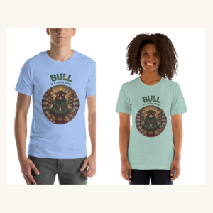 Bull in a China Shop Couples Matching Set | Two Tees, One Design