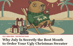 Why July Is Secretly the Best Month to Order Your Ugly Christmas Sweater