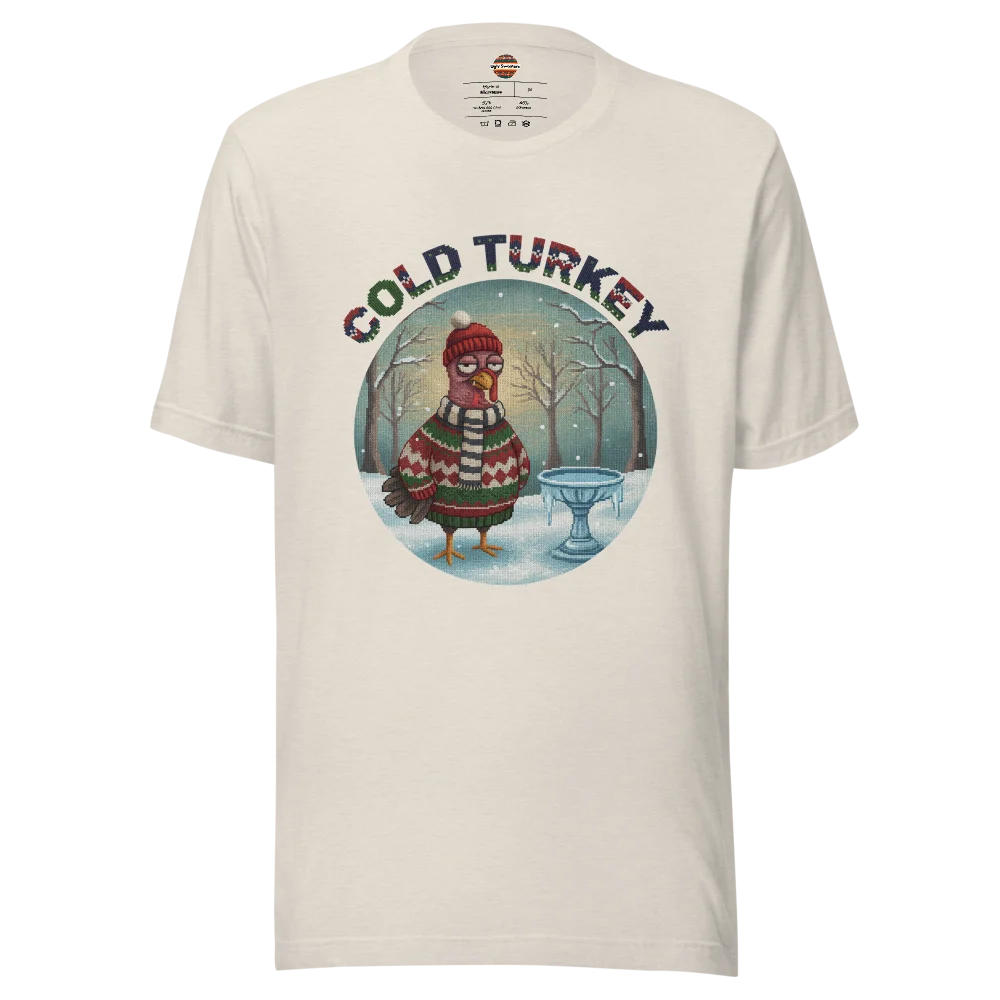 Cold Turkey Ugly Christmas Tee