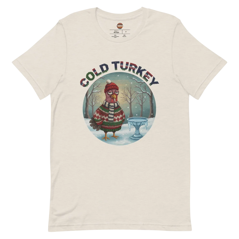 Cold Turkey Ugly Christmas Tee