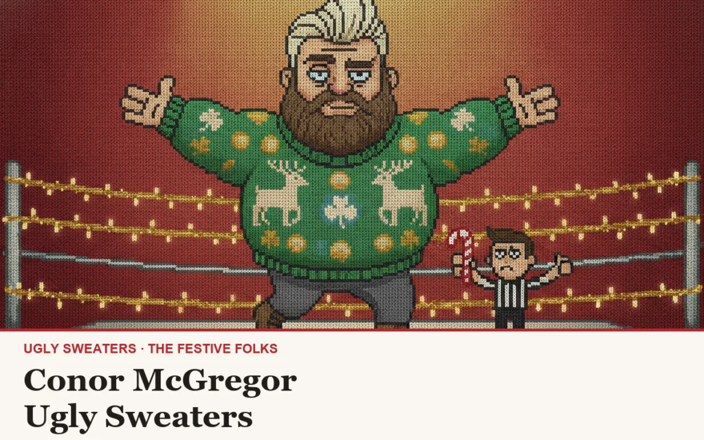 Conor McGregor Ugly Sweaters