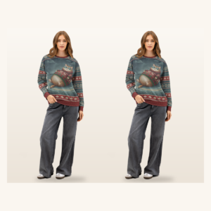 Cool Cat Couples Matching Set | Two Sweatshirts, One Design