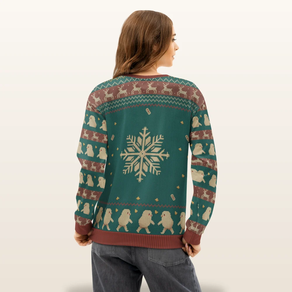 Couch Potato Ugly Christmas Sweater, Sweatshirt