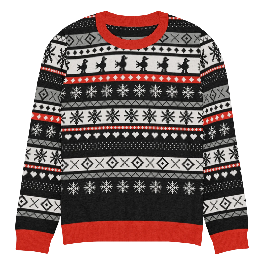 Selbu Bird Knitted Christmas Sweater
