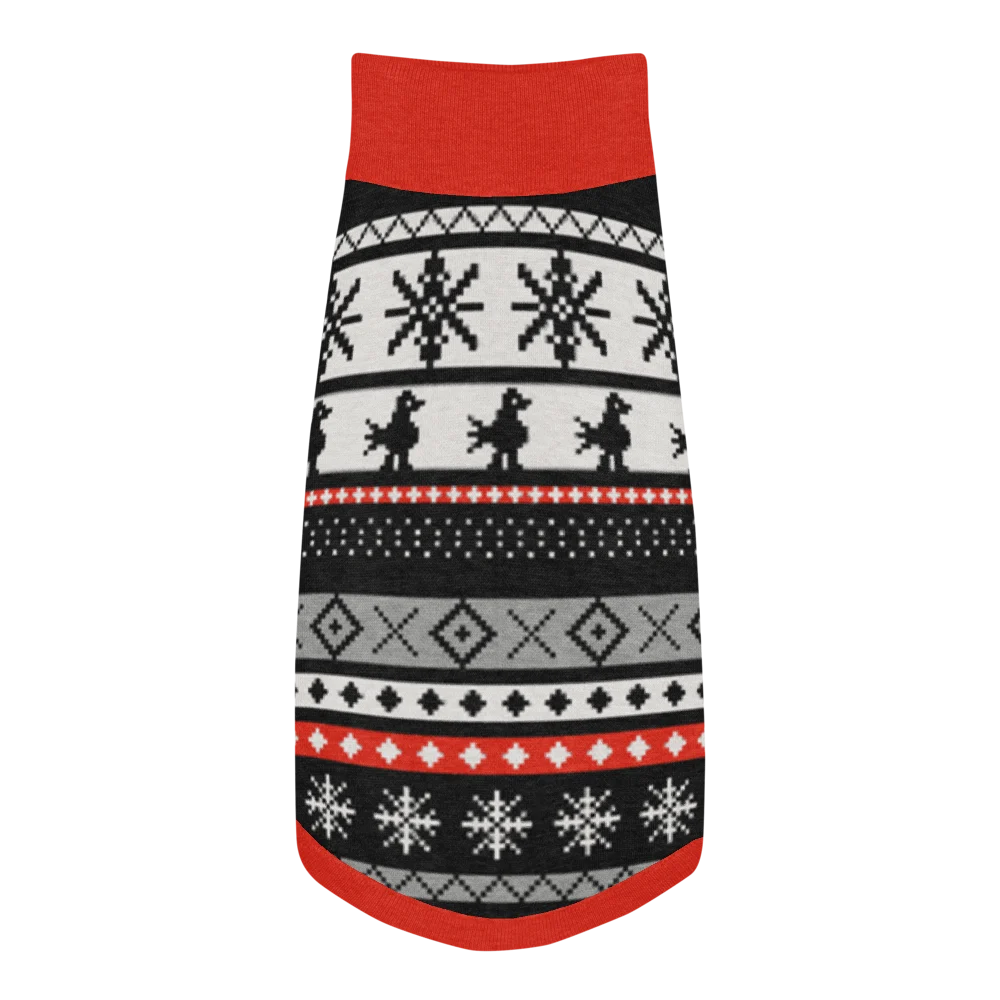Selbu Bird Knitted Pet Sweater