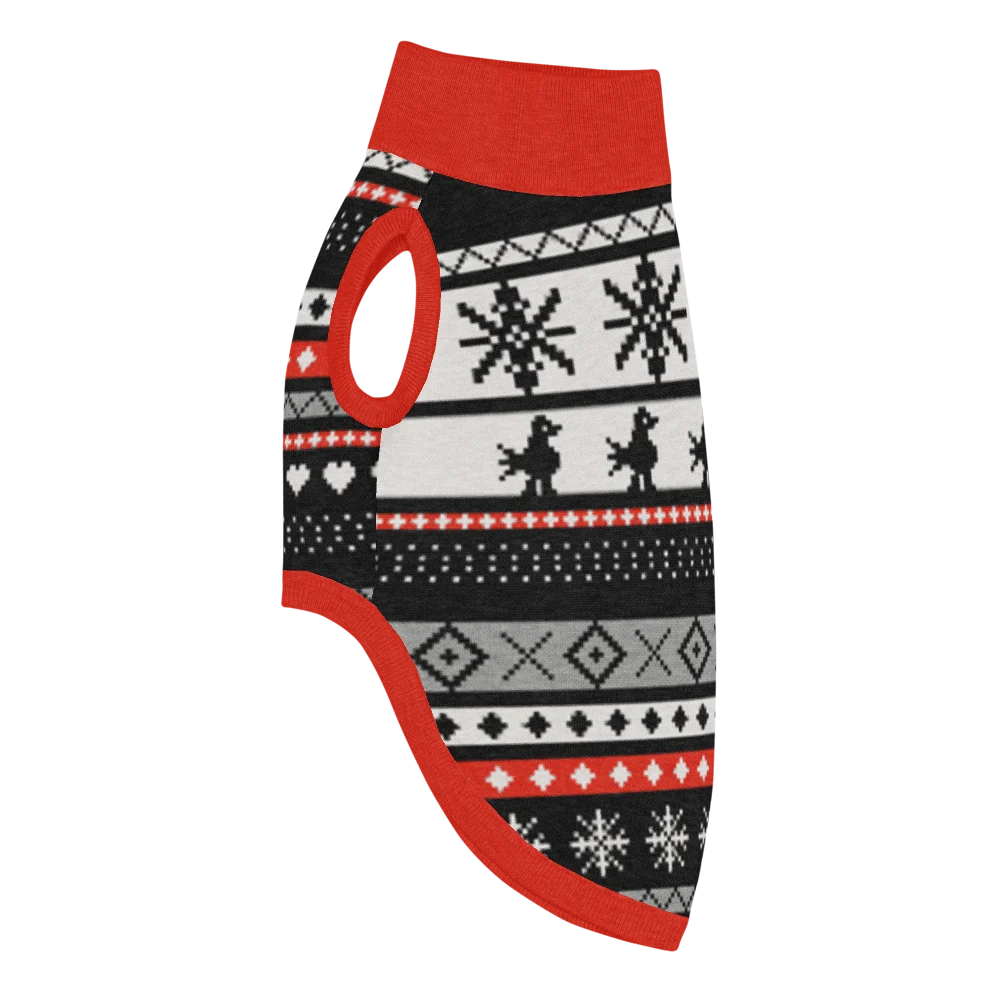 Selbu Bird Knitted Pet Sweater