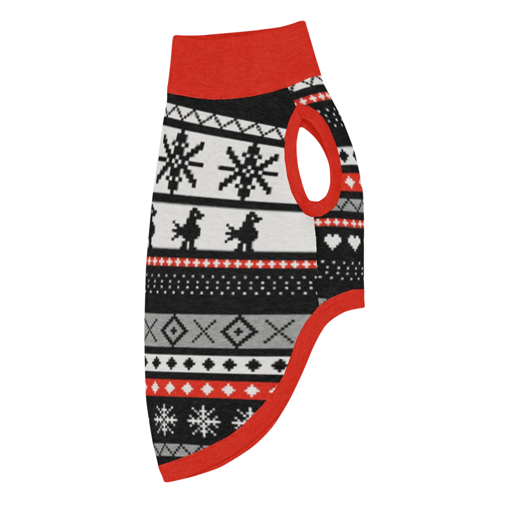 Selbu Bird Knitted Pet Sweater