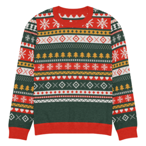 Christmas Sampler Knitted Christmas Sweater
