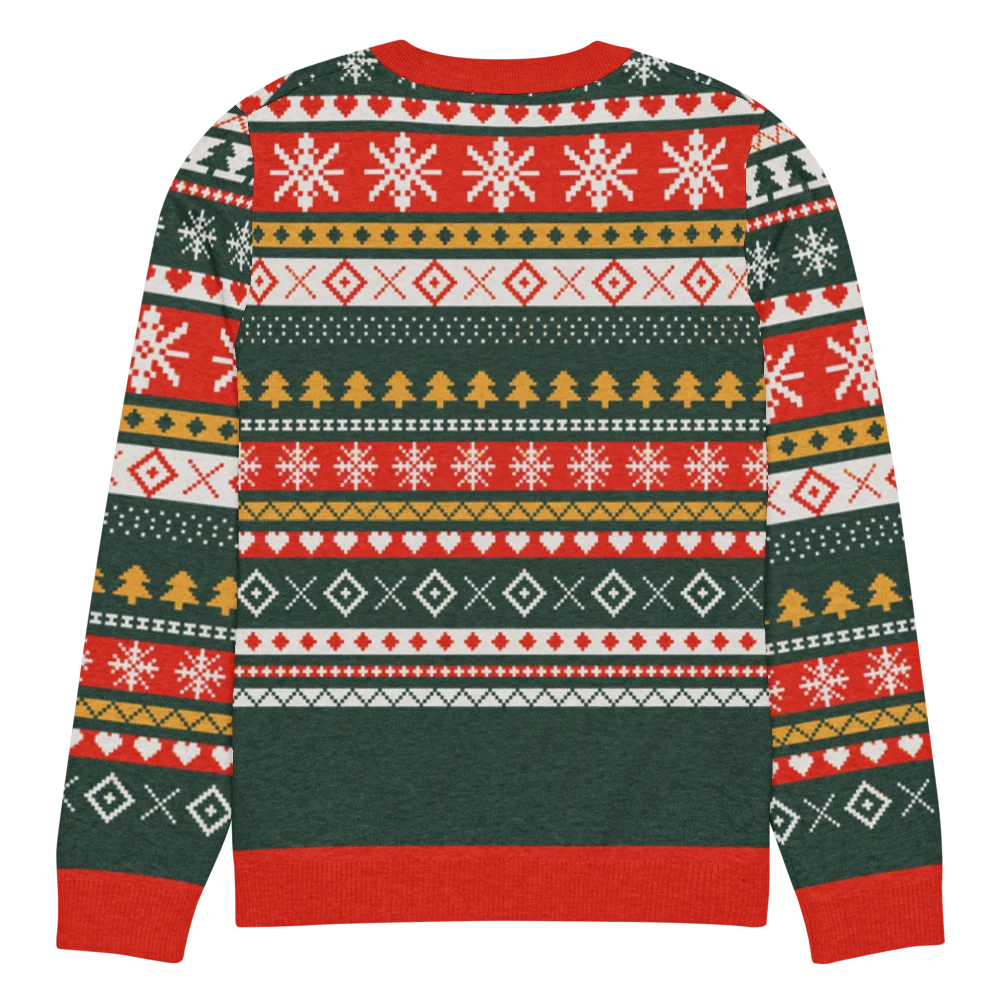 Christmas Sampler Knitted Christmas Sweater