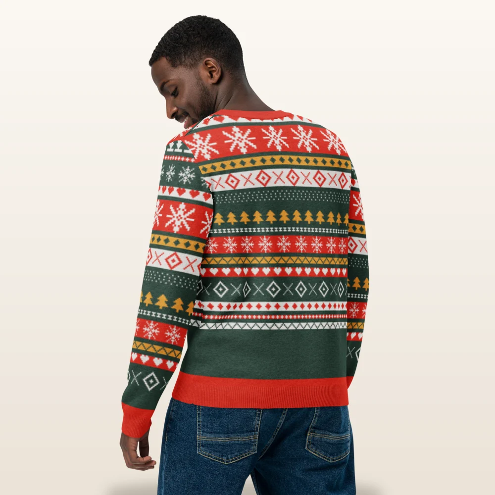 Christmas Sampler Knitted Christmas Sweater