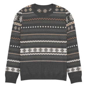 Icelandic Yoke Knitted Christmas Sweater