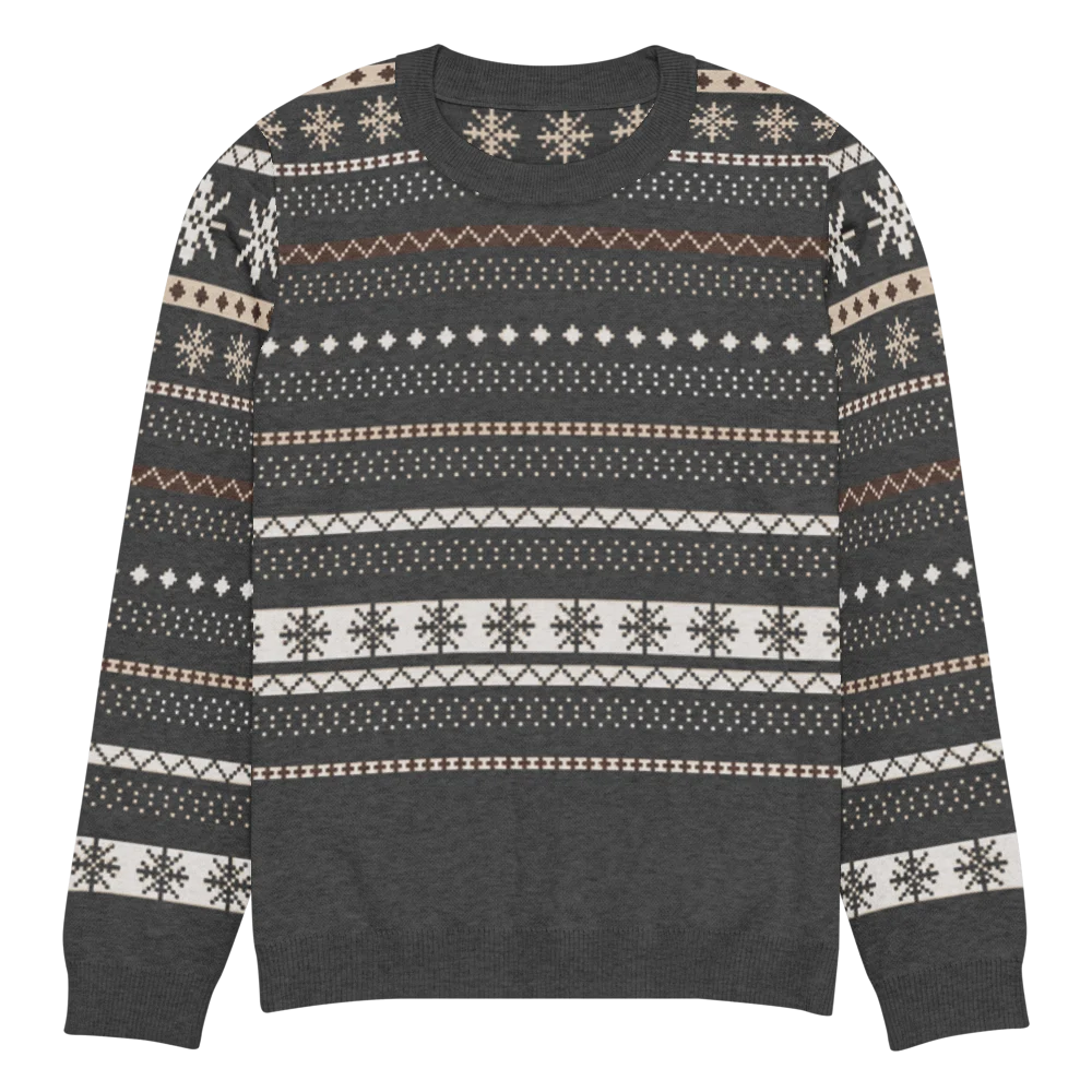 Icelandic Yoke Knitted Christmas Sweater