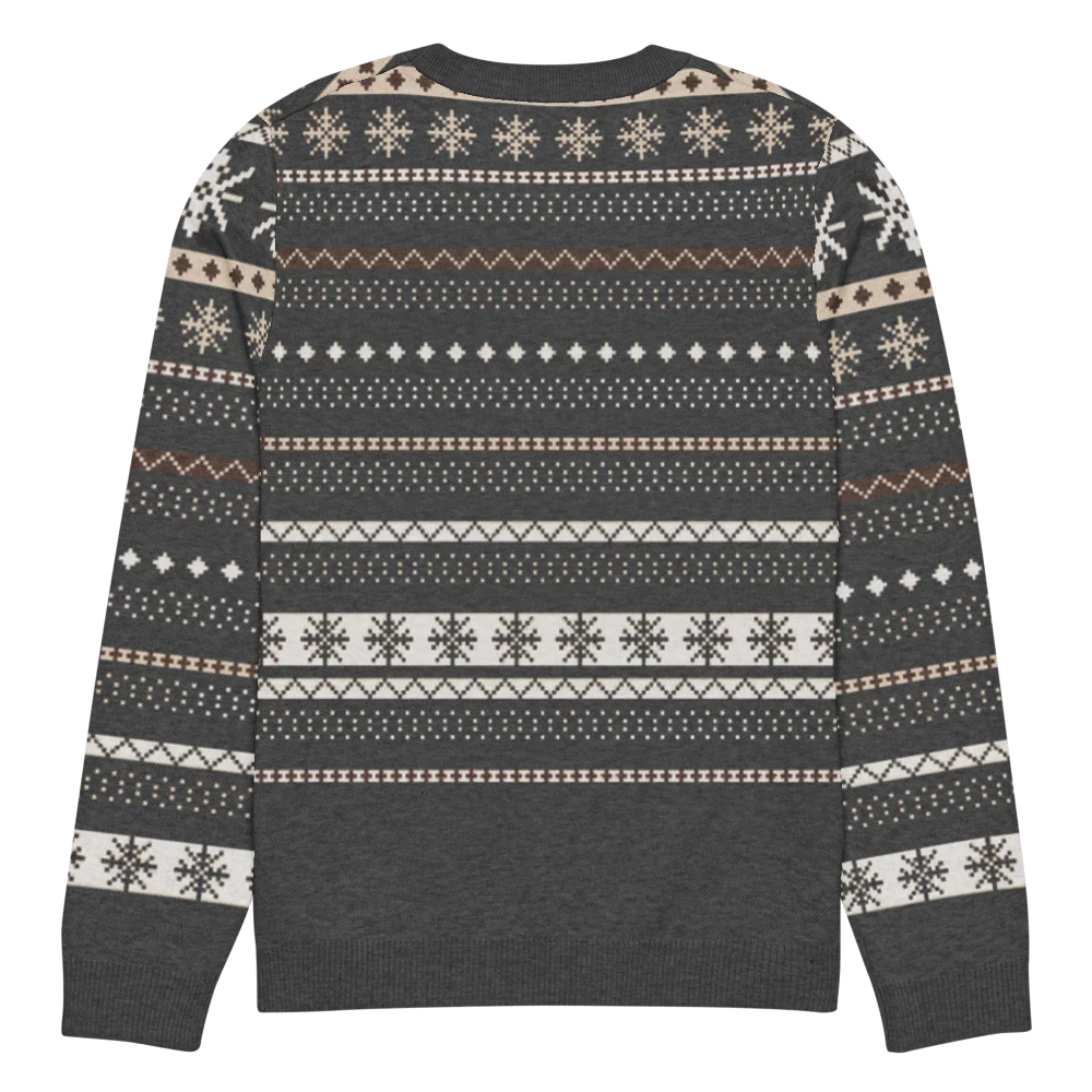 Icelandic Yoke Knitted Christmas Sweater