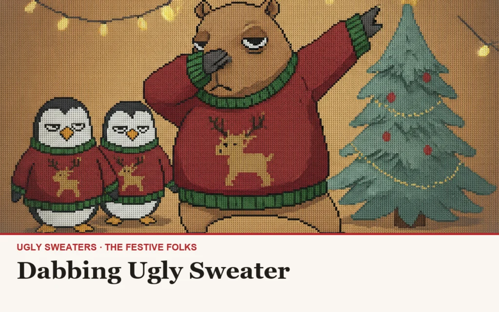 Dabbing Ugly Sweater
