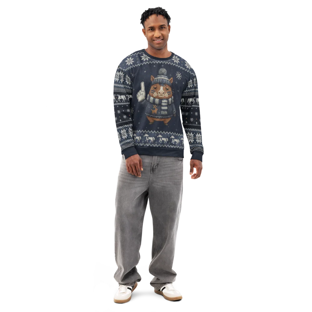 Dallas Fan Ugly Christmas Sweatshirt, 79.99 US dollars