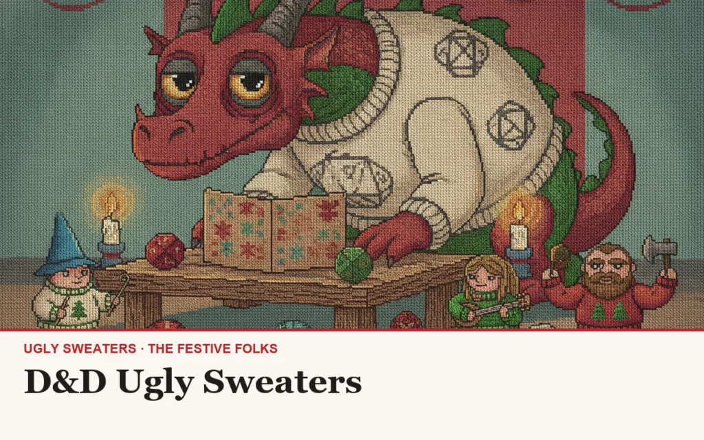 D&D Ugly Sweaters