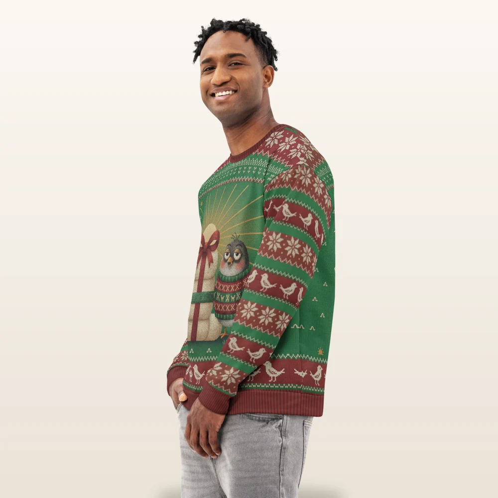 Early Bird Ugly Christmas Sweater, Sweatshirt