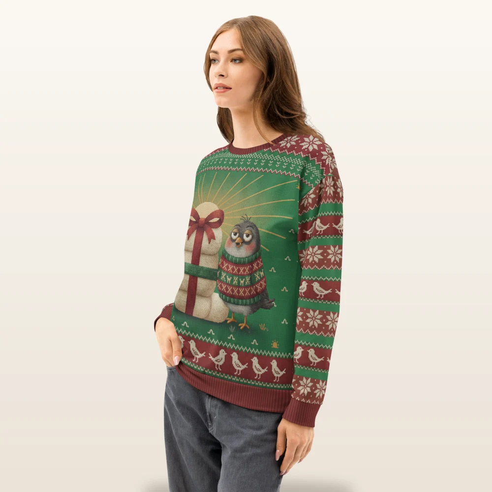 Early Bird Ugly Christmas Sweater, Sweatshirt