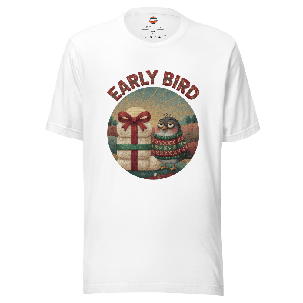 Early Bird Ugly Christmas Tee