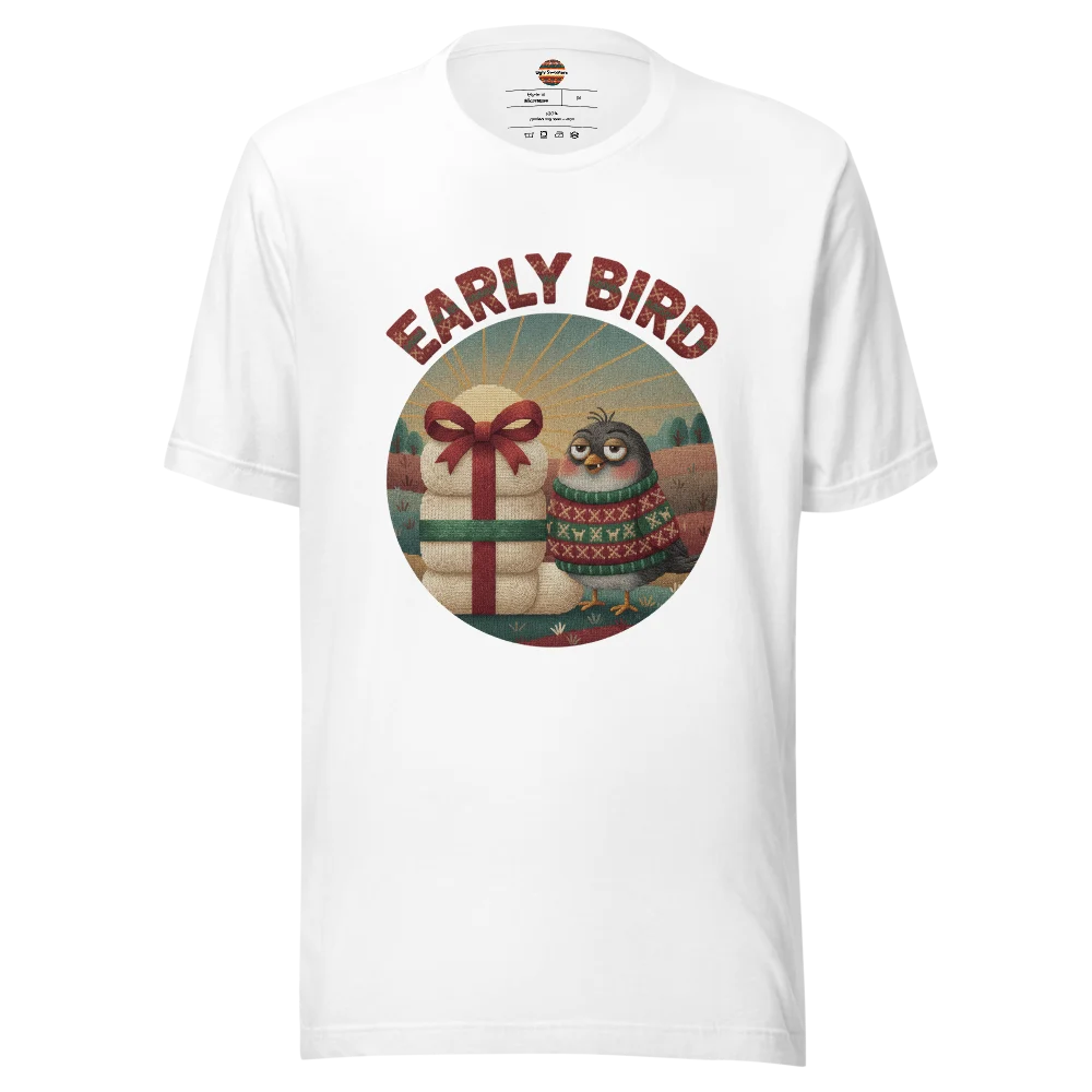Early Bird Ugly Christmas Tee