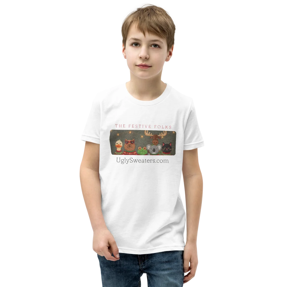 The Festive Folks Kids' Ugly Christmas Tee