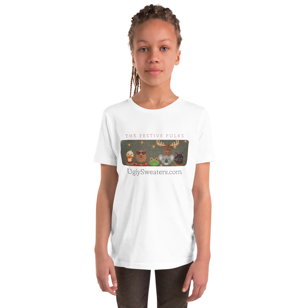 The Festive Folks Kids' Ugly Christmas Tee