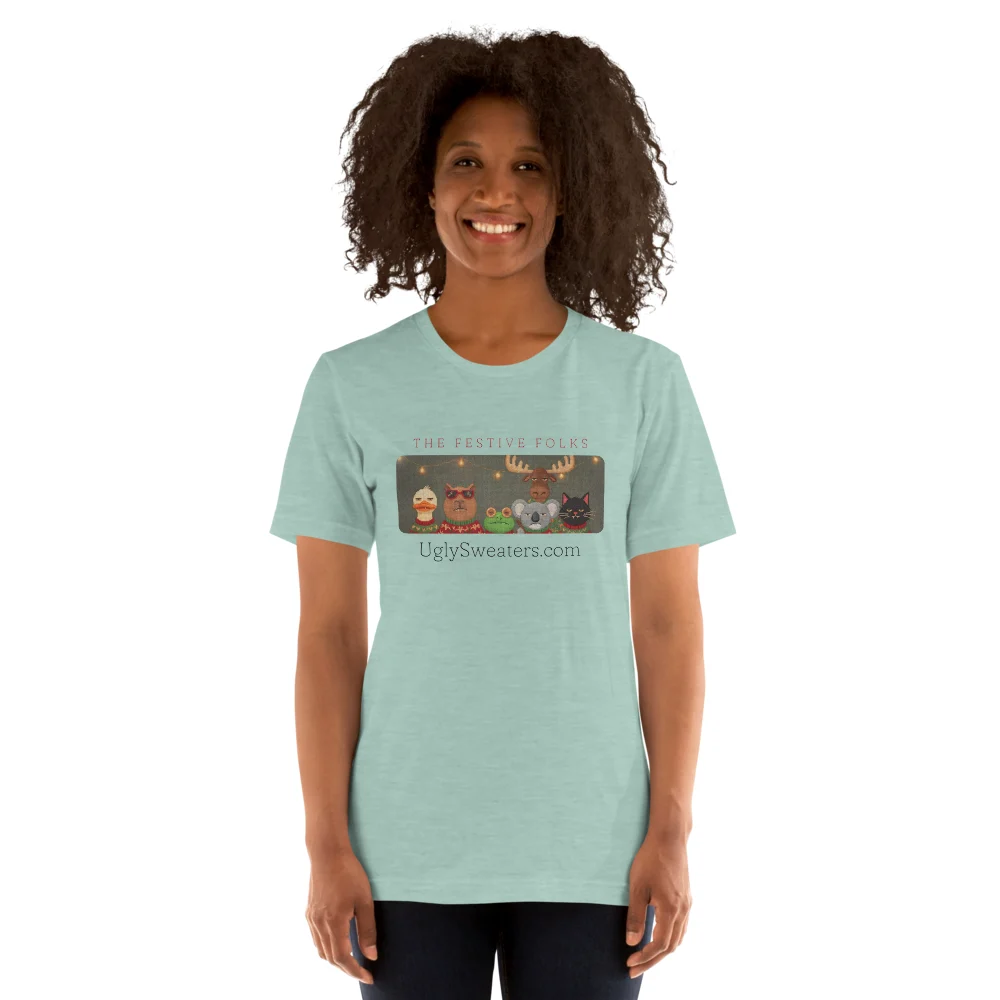 The Festive Folks Tee, Green model