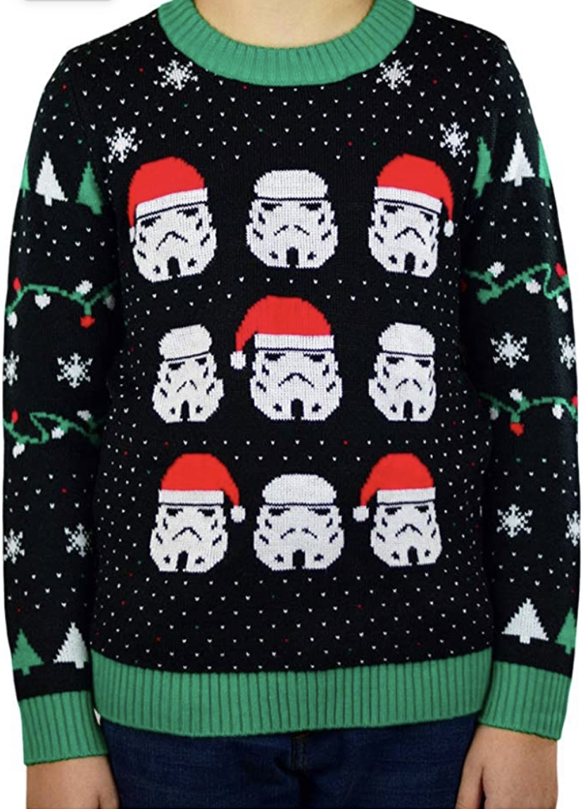Star Wars Stormtrooper Ugly Christmas Sweater for girls