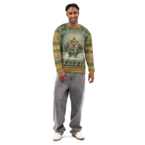 Green Bay Fan Ugly Christmas Sweater | Green Bay Football Sweatshirt, Funny Christmas Gift