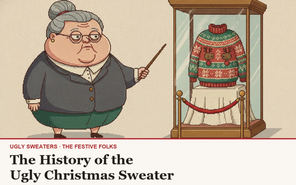 The History of the Ugly Christmas Sweater