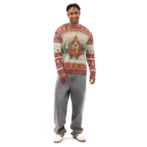 Kansas City Fan Ugly Christmas Sweater | Kansas City Football Sweatshirt, Funny Christmas Gift