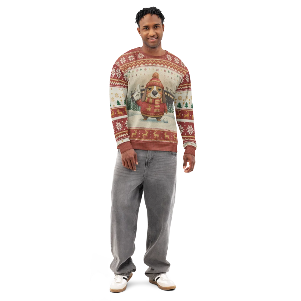 Kansas City Fan Ugly Christmas Sweatshirt, 79.99 US dollars