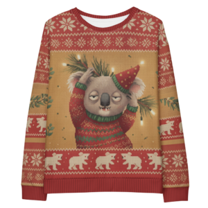 Koalafied Ugly Christmas Sweater, Sweatshirt