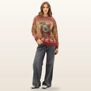 Koalafied Ugly Christmas Sweater, Sweatshirt