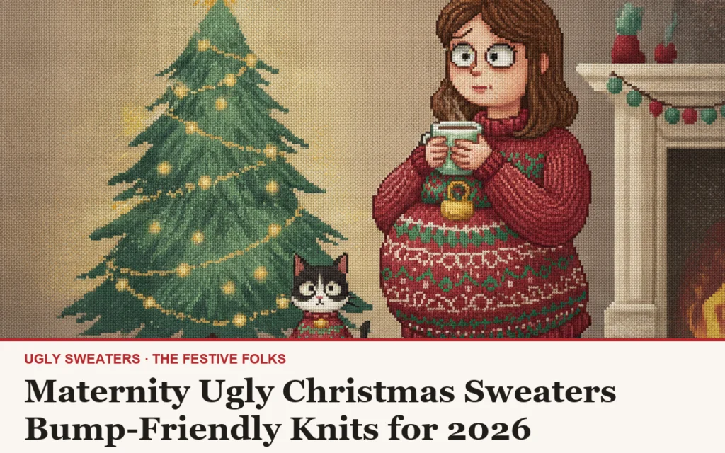 Maternity Ugly Christmas Sweaters: Bump-Friendly Knits for 2026