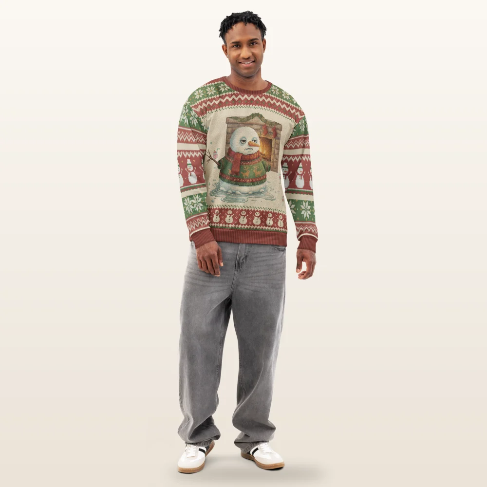 Meltdown Ugly Christmas Sweater, Sweatshirt
