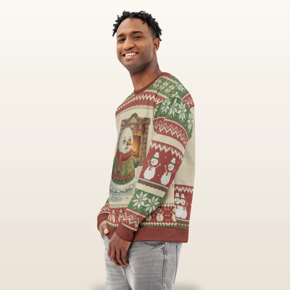 Meltdown Ugly Christmas Sweater, Sweatshirt
