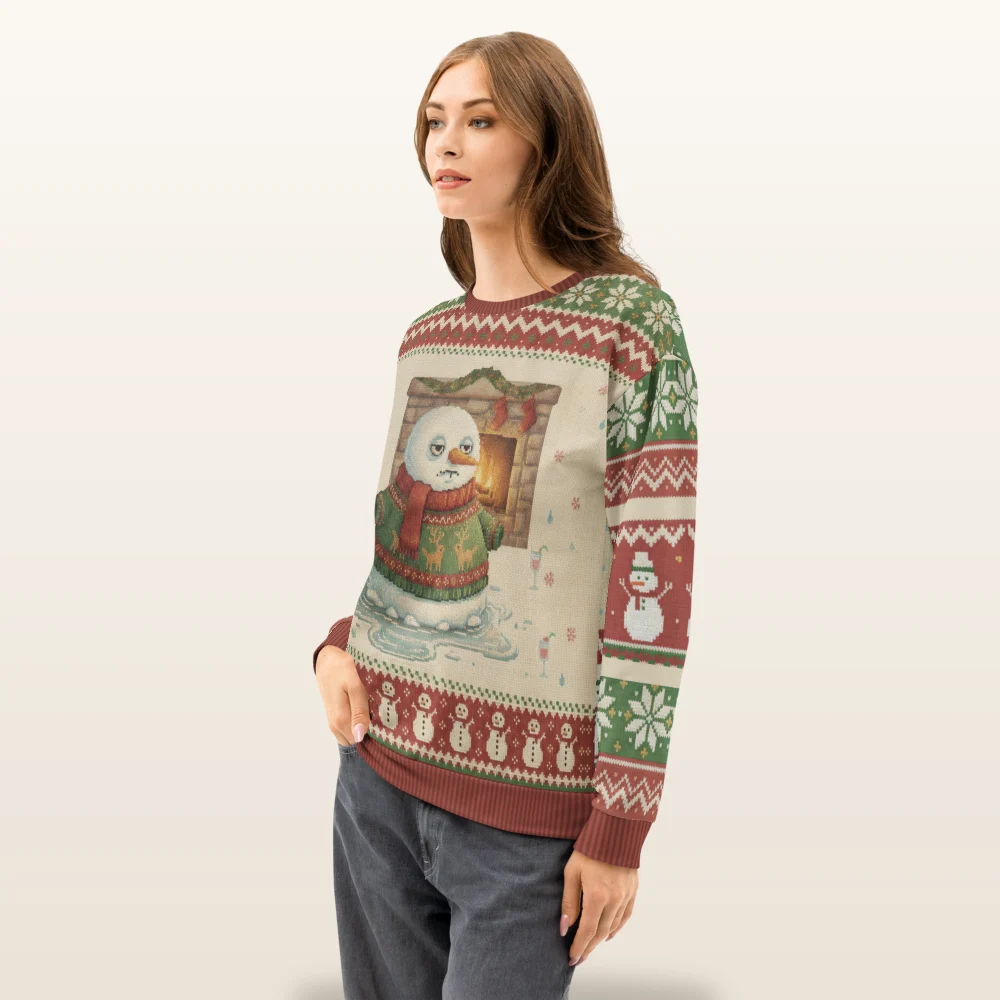 Meltdown Ugly Christmas Sweater, Sweatshirt