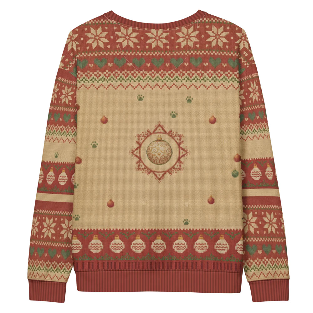 Meowy Christmas Ugly Christmas Sweater, Sweatshirt
